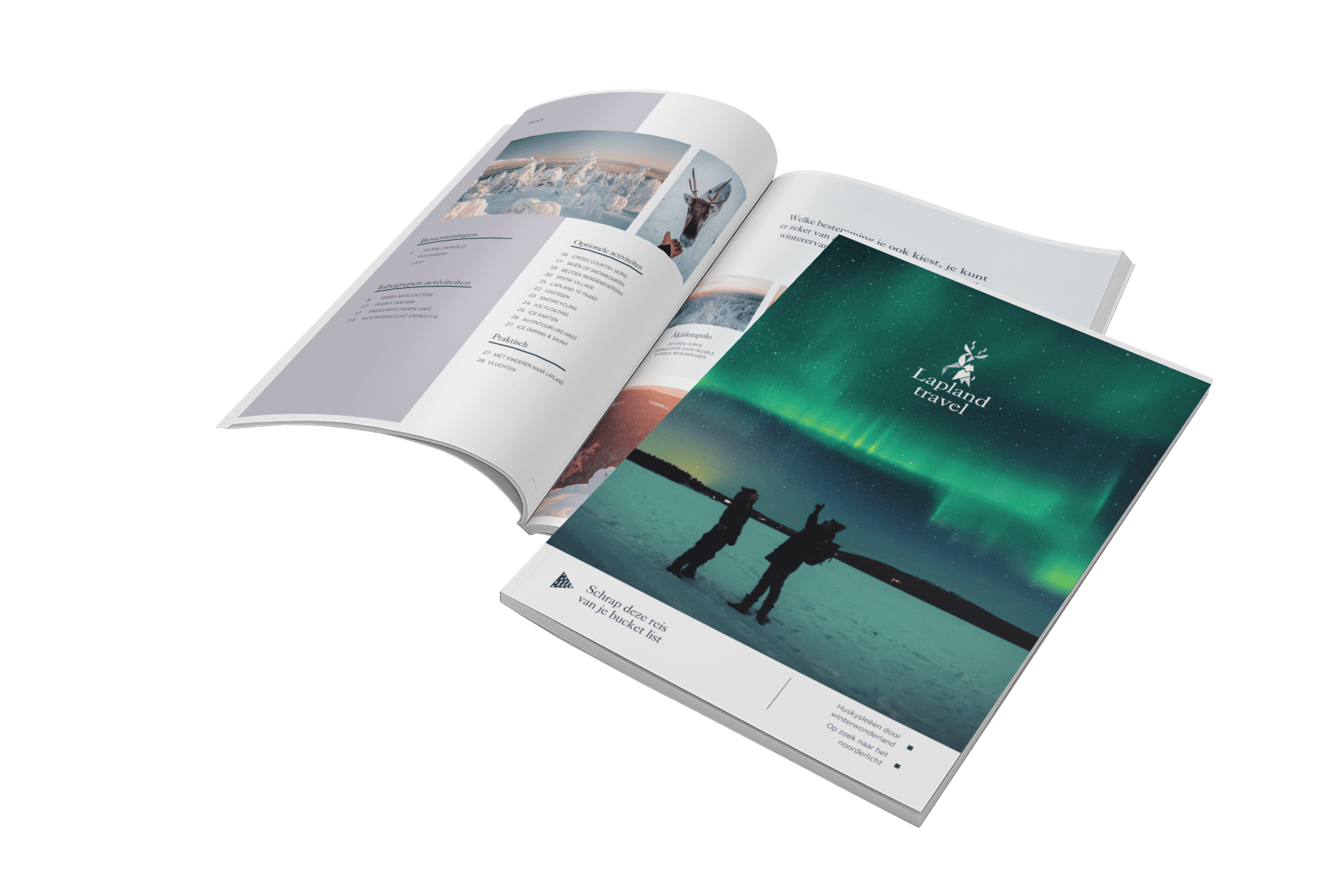 Magazine avec tous les conseils et astuces pour ton voyage en Laponie.