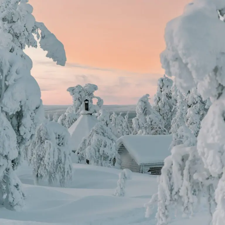 vue sur la neige