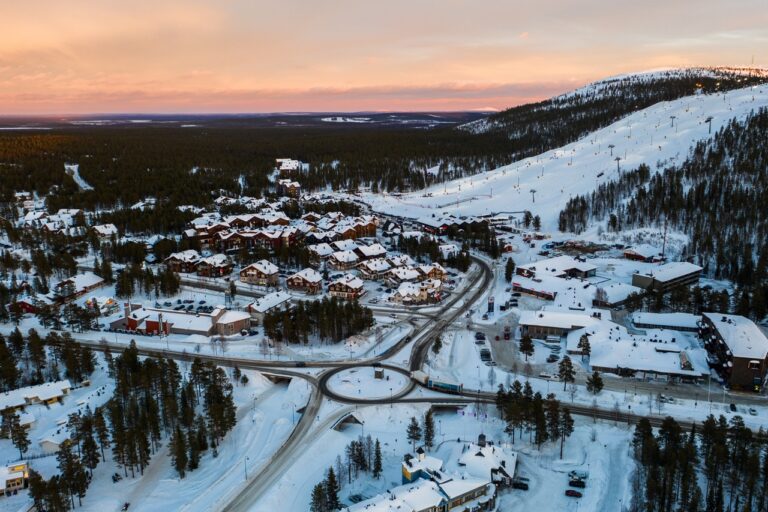 Le domaine skiable de Levi